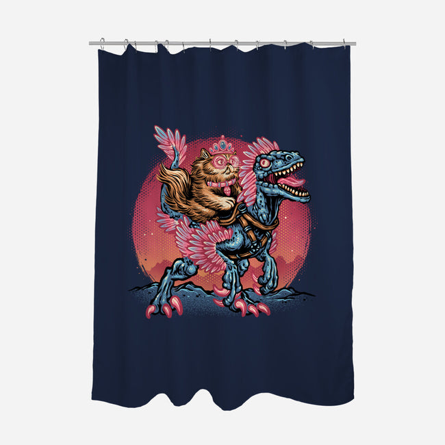 The Bond Of Loyalty And Protection-None-Polyester-Shower Curtain-glitchygorilla