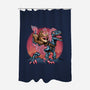 The Bond Of Loyalty And Protection-None-Polyester-Shower Curtain-glitchygorilla