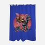 The Bond Of Loyalty And Protection-None-Polyester-Shower Curtain-glitchygorilla