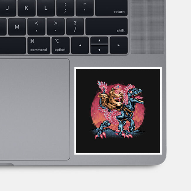 The Bond Of Loyalty And Protection-None-Glossy-Sticker-glitchygorilla