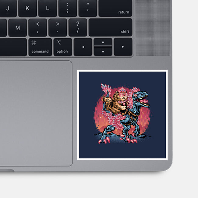 The Bond Of Loyalty And Protection-None-Glossy-Sticker-glitchygorilla
