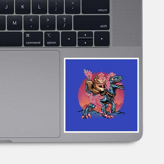 The Bond Of Loyalty And Protection-None-Glossy-Sticker-glitchygorilla