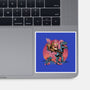 The Bond Of Loyalty And Protection-None-Glossy-Sticker-glitchygorilla