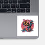 The Bond Of Loyalty And Protection-None-Glossy-Sticker-glitchygorilla