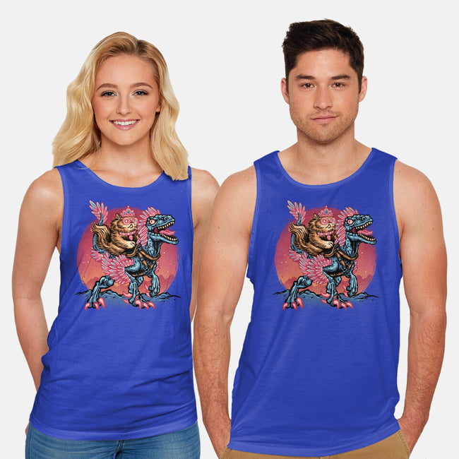 The Bond Of Loyalty And Protection-Unisex-Basic-Tank-glitchygorilla