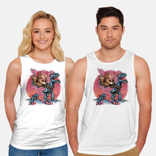 The Bond Of Loyalty And Protection-Unisex-Basic-Tank-glitchygorilla