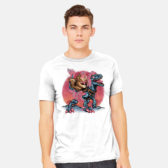 The Bond Of Loyalty And Protection-Mens-Heavyweight-Tee-glitchygorilla