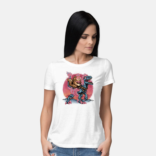 The Bond Of Loyalty And Protection-Womens-Basic-Tee-glitchygorilla