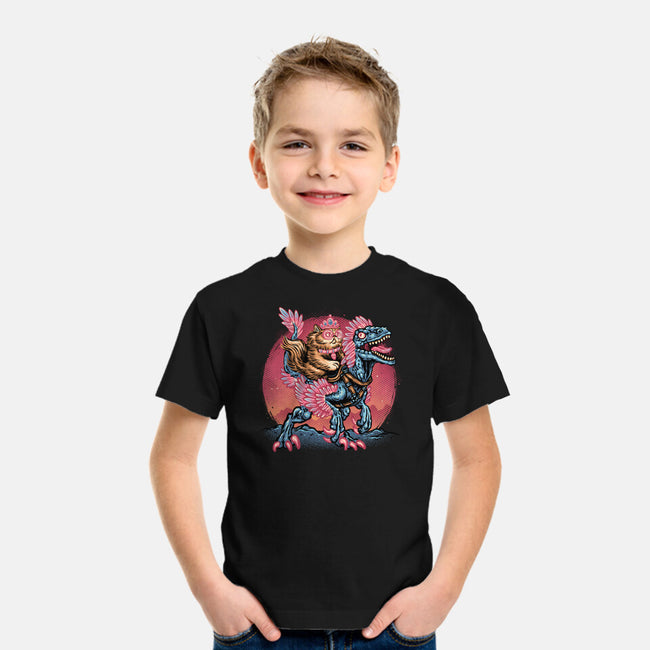 The Bond Of Loyalty And Protection-Youth-Basic-Tee-glitchygorilla