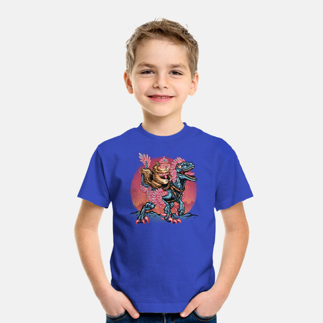 The Bond Of Loyalty And Protection-Youth-Basic-Tee-glitchygorilla