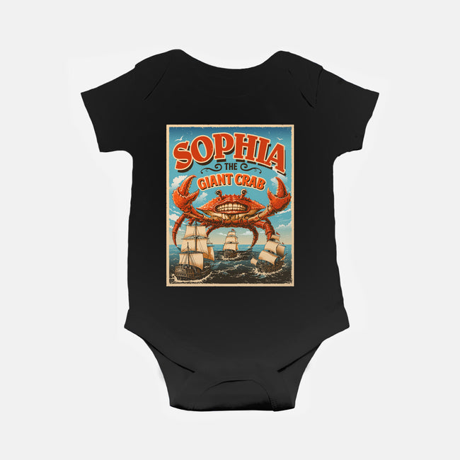 Sophia The Giant Crab-Baby-Basic-Onesie-daobiwan