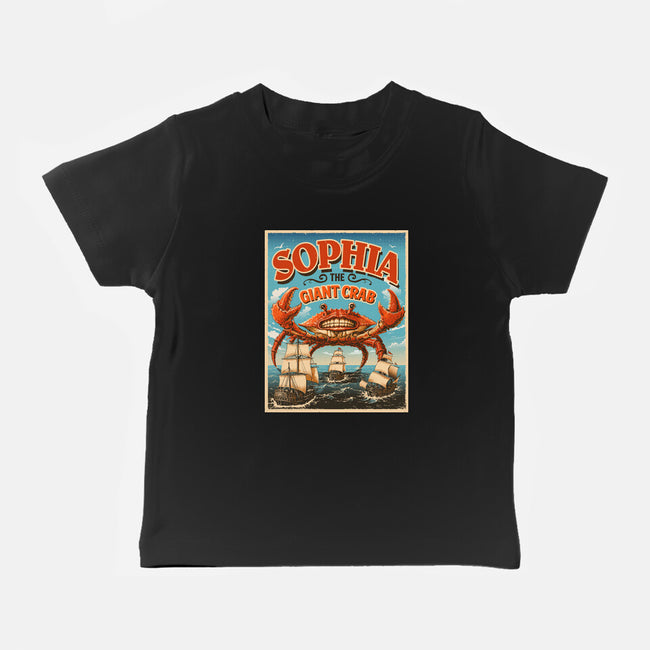 Sophia The Giant Crab-Baby-Basic-Tee-daobiwan
