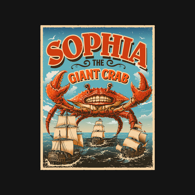 Sophia The Giant Crab-Unisex-Crew Neck-Sweatshirt-daobiwan