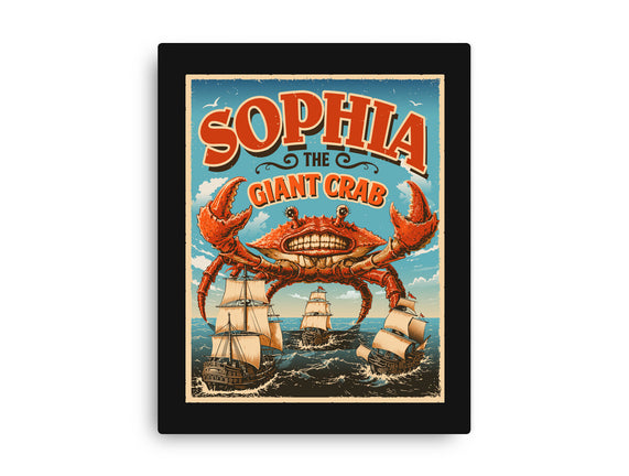 Sophia The Giant Crab