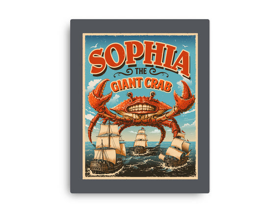 Sophia The Giant Crab
