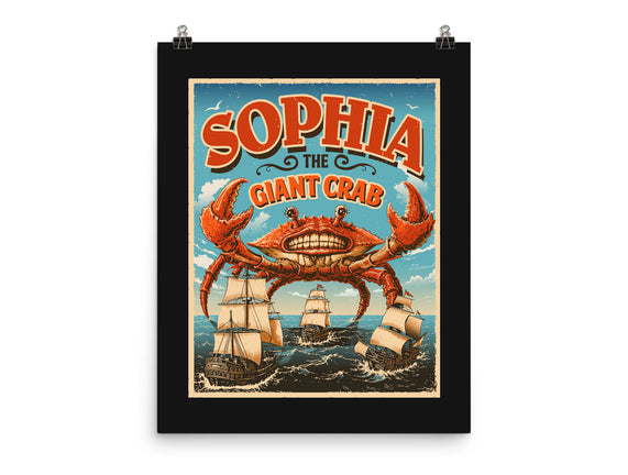 Sophia The Giant Crab