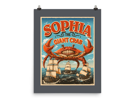 Sophia The Giant Crab