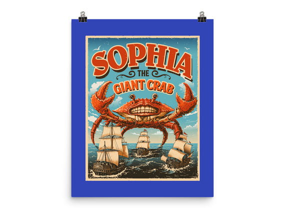 Sophia The Giant Crab
