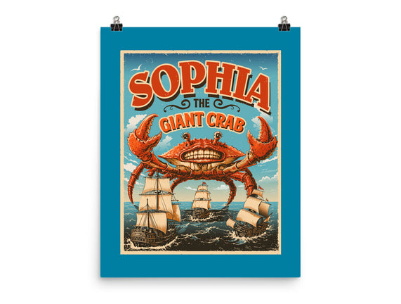 Sophia The Giant Crab