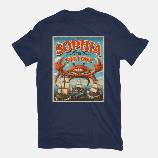 Sophia The Giant Crab-Unisex-Basic-Tee-daobiwan