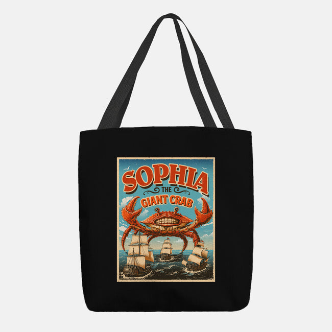 Sophia The Giant Crab-None-Basic Tote-Bag-daobiwan