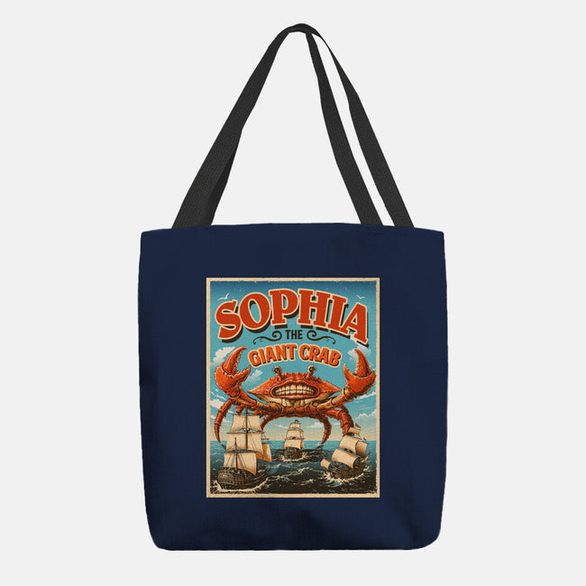 Sophia The Giant Crab-None-Basic Tote-Bag-daobiwan