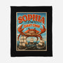 Sophia The Giant Crab-None-Fleece-Blanket-daobiwan