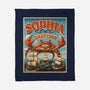 Sophia The Giant Crab-None-Fleece-Blanket-daobiwan