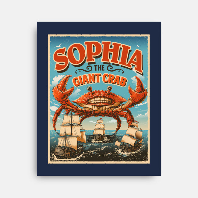 Sophia The Giant Crab-None-Stretched-Canvas-daobiwan