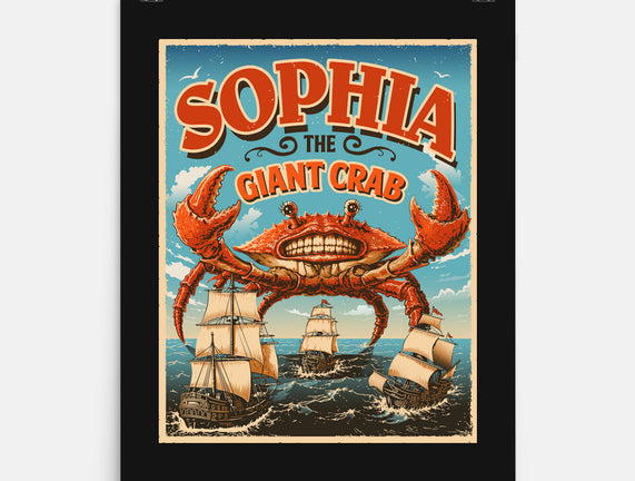 Sophia The Giant Crab