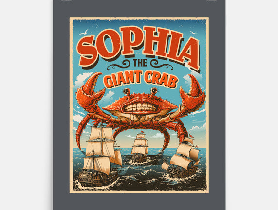 Sophia The Giant Crab