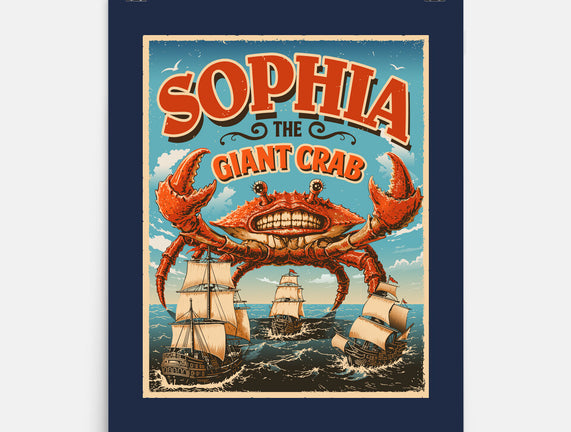 Sophia The Giant Crab