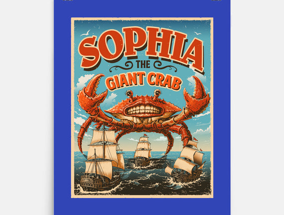 Sophia The Giant Crab