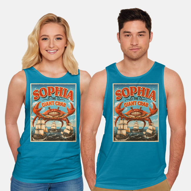 Sophia The Giant Crab-Unisex-Basic-Tank-daobiwan