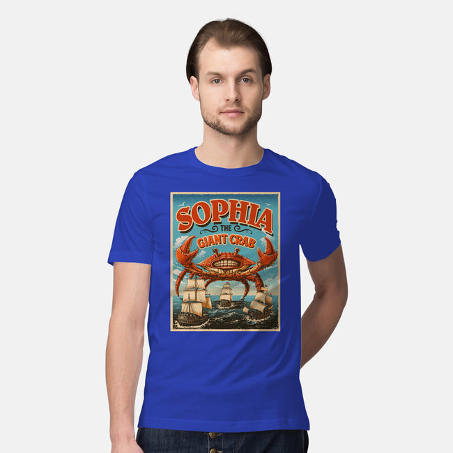 Sophia The Giant Crab-Mens-Premium-Tee-daobiwan