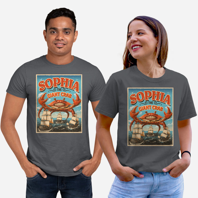 Sophia The Giant Crab-Unisex-Basic-Tee-daobiwan