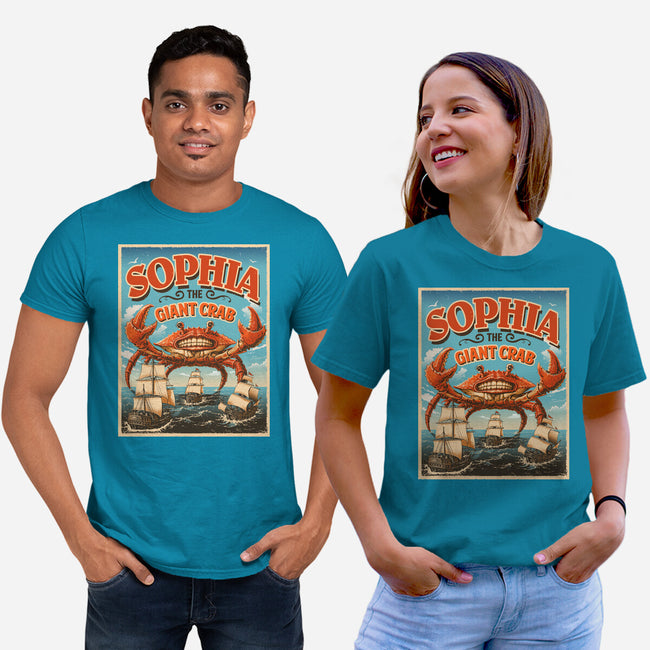 Sophia The Giant Crab-Unisex-Basic-Tee-daobiwan