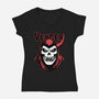 RPG Animation Punk Cover-Womens-V-Neck-Tee-Studio Mootant