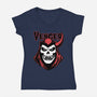 RPG Animation Punk Cover-Womens-V-Neck-Tee-Studio Mootant