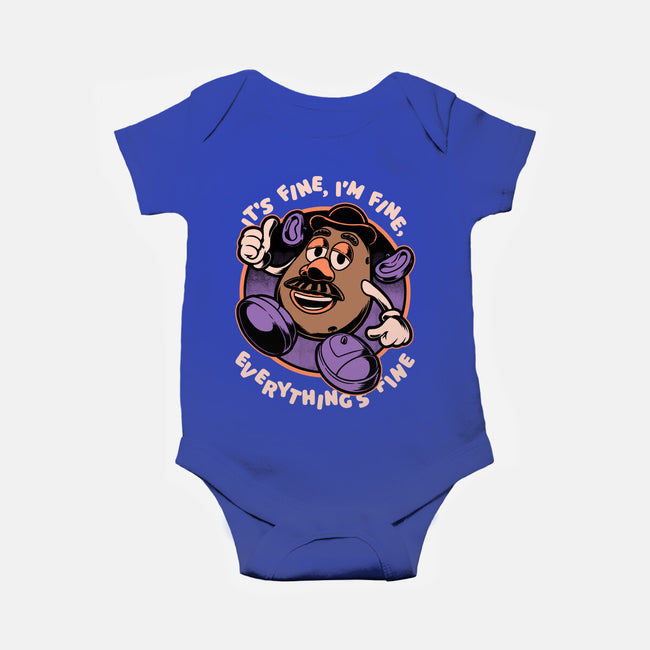 Potato Fine-Baby-Basic-Onesie-Studio Mootant