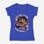 Potato Fine-Womens-V-Neck-Tee-Studio Mootant
