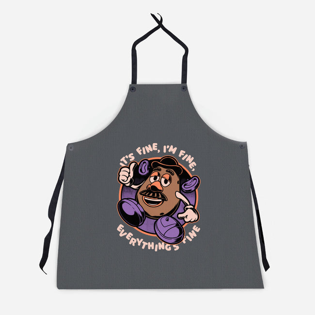 Potato Fine-Unisex-Kitchen-Apron-Studio Mootant