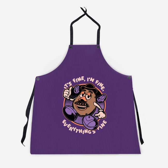 Potato Fine-Unisex-Kitchen-Apron-Studio Mootant
