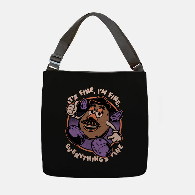 Potato Fine-None-Adjustable Tote-Bag-Studio Mootant
