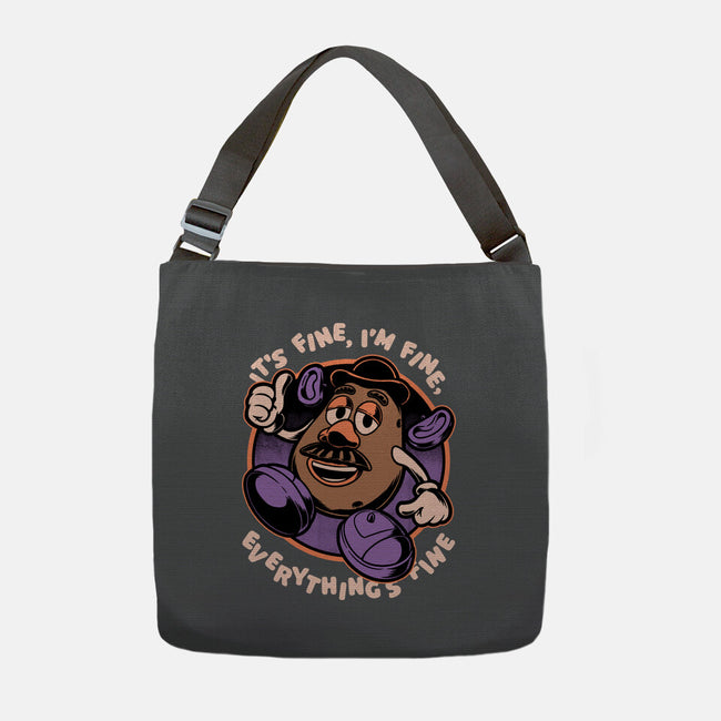 Potato Fine-None-Adjustable Tote-Bag-Studio Mootant