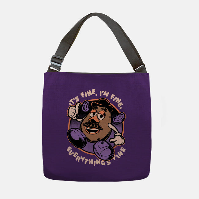 Potato Fine-None-Adjustable Tote-Bag-Studio Mootant