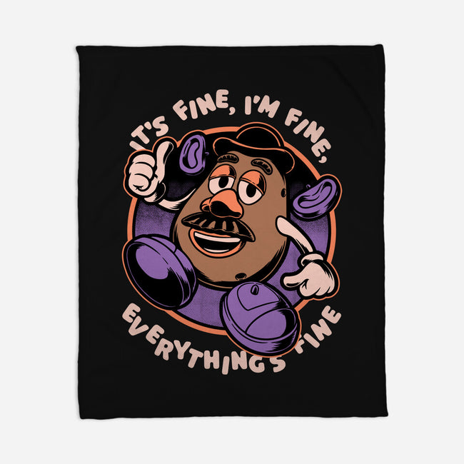 Potato Fine-None-Fleece-Blanket-Studio Mootant