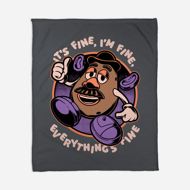 Potato Fine-None-Fleece-Blanket-Studio Mootant