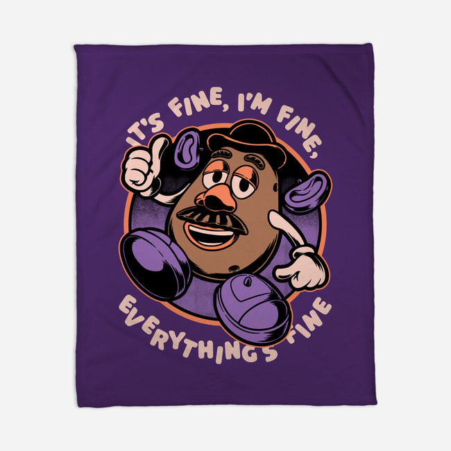 Potato Fine-None-Fleece-Blanket-Studio Mootant