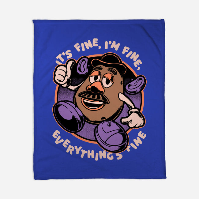 Potato Fine-None-Fleece-Blanket-Studio Mootant